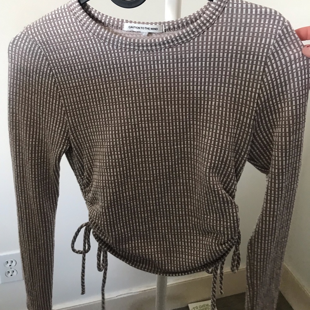 Long sleeve tight XS top